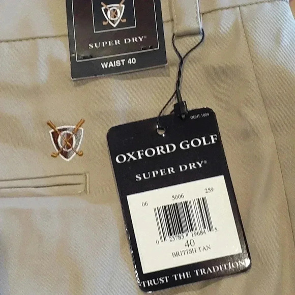 NWT Oxford Golf Shorts Size 40 - Picture 2 of 6